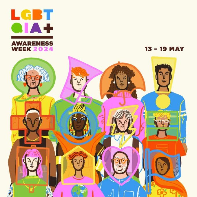 This week is #LGBTQIAAwarenessWeek2024 There is an incredible programme of events from @Here_NI @CaraFriendNI and @TRPNI View the programme here: buff.ly/4bsyR0N