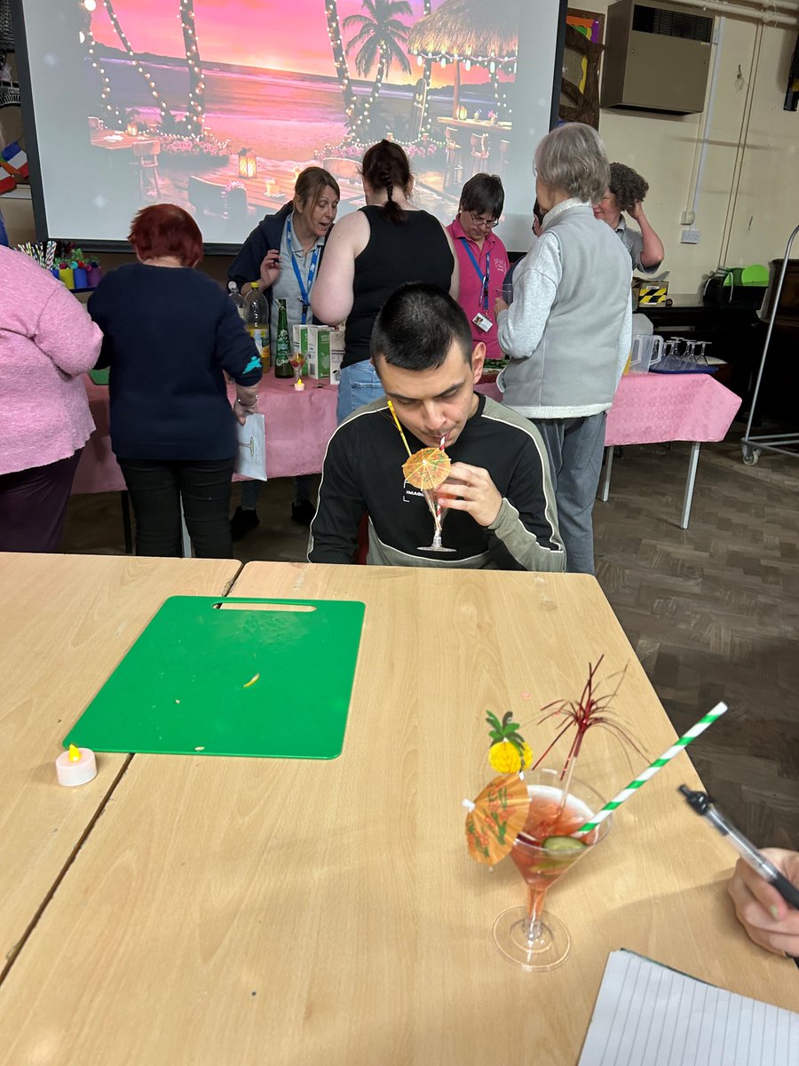 It's World Cocktail Day!!!
Mocktails all round. Members got involved with prepping fruit, designing the menu, as well as drinking the delicious results.
#worldcocktailday2024 #daycentre #learningdisabilities #MentalHealthAwareness