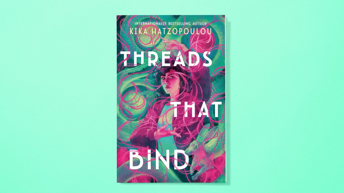 Happy #BookBirthday @kikahatzopoulou! Threads That Bind is now in paperback!