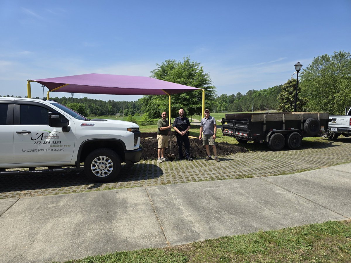 Thank you A Plus Landscaping LLC. for donating over 6 yards of topsoil / compost mix for the new raised plant beds for HMS students and staff to enjoy. #wearewjcc #soaringhawks