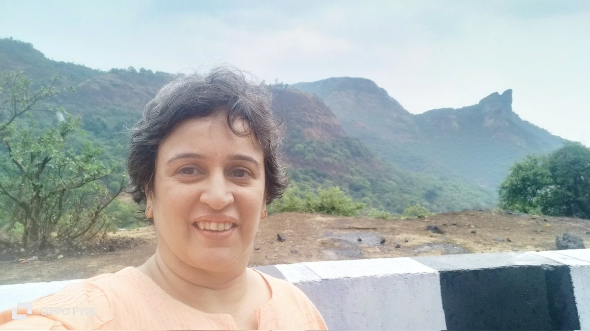 PoorvaPanwalkar's tweet photo. Traffic Jam on The highway... sounds like the title of a book .. but when caught in a traffic jam on expressway and are blessed by good selfie point .. you seize the opportunity. https://t.co/m3XNfVbExs