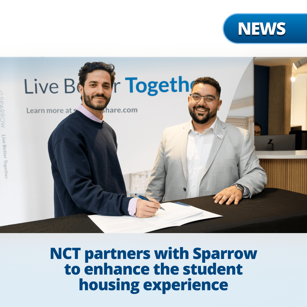 NCT has partnered with Sparrow, a homesharing organization dedicated to affordable student housing and social connection. Read all about it in our latest news story: bit.ly/4bvX8mC 💙🤗
#Homesharing #Housing