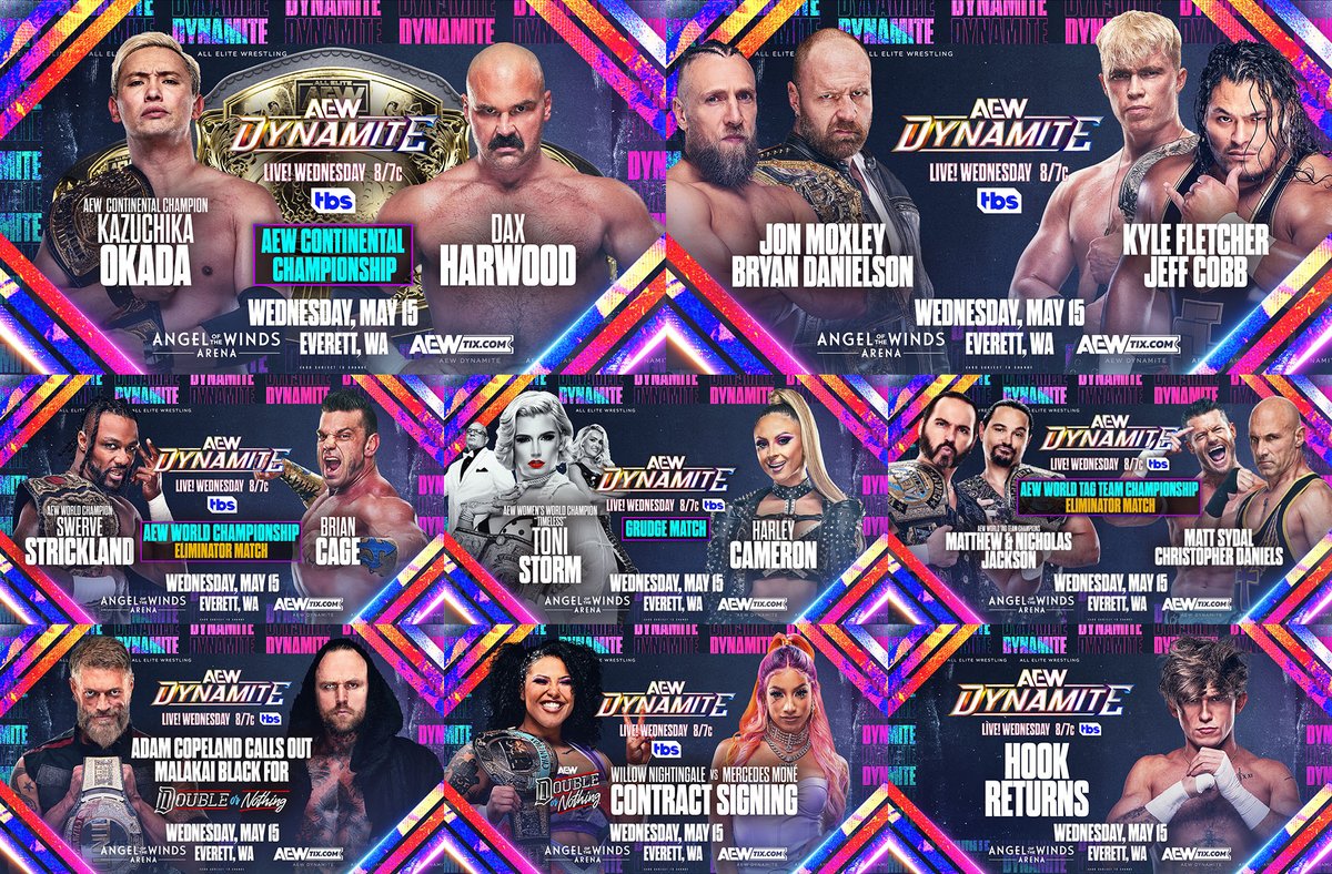 Dude, #AEWDynamite is MUST WATCH this week 🔥