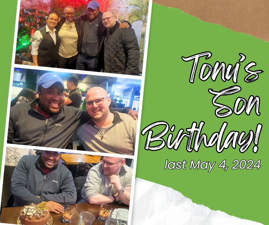 Last May the 4th, Tonu's son threw a birthday bash to remember! They enjoyed a delicious dinner surrounded by loved ones and had a blast celebrating.

#HomesearchPropertiesUK #HSPUK #TonuAboaba #Birthday #HappyBirthday #BirthdayBlast #UK #London