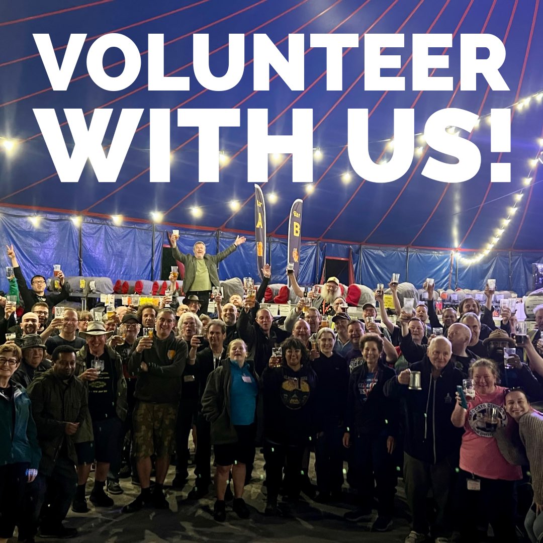 The festival, like all other CAMRA festivals, is organised and run by volunteers, without which the festival simply wouldn’t happen. 

If you’re regular or new to volunteering, come on board!
👉 info ebf.camra.org.uk/volunteer/

#volunteer #ealingbeerfestival #ealing #camra #cheers