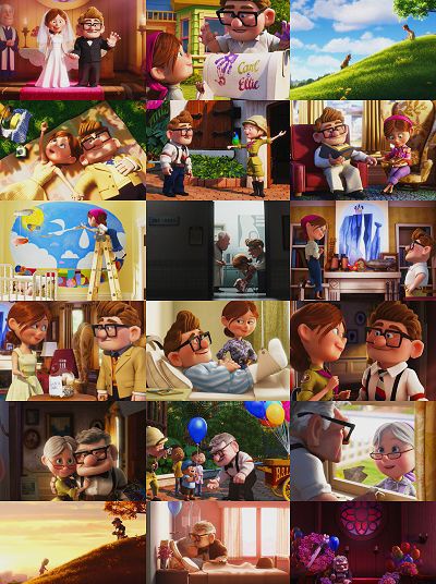 El comienzo de #UP es lo más increíble que ha creado Pixar en toda su carrera cinematográfica. La definición de la vida en unos minutos ☺️♥️. Hoy se cumplen 15 años de su estreno en cines.
