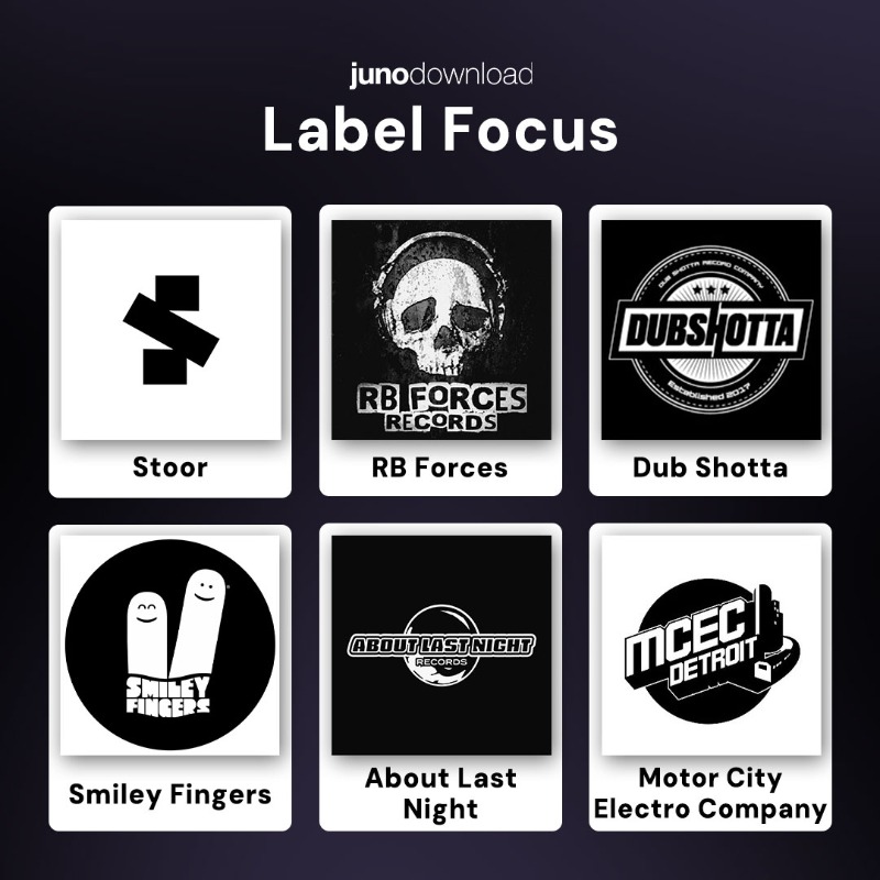💥 Our spotlighted labels are serving up fresh tracks...

Stay in the loop like a pro:
1️⃣ Visit the label page on junodownload.com
2️⃣ Hit “Get email alert” button
3️⃣ Wait for the next release to slide into your inbox.
@stoorlab | @bennypagemusic | @smileyfingers | @alnrec