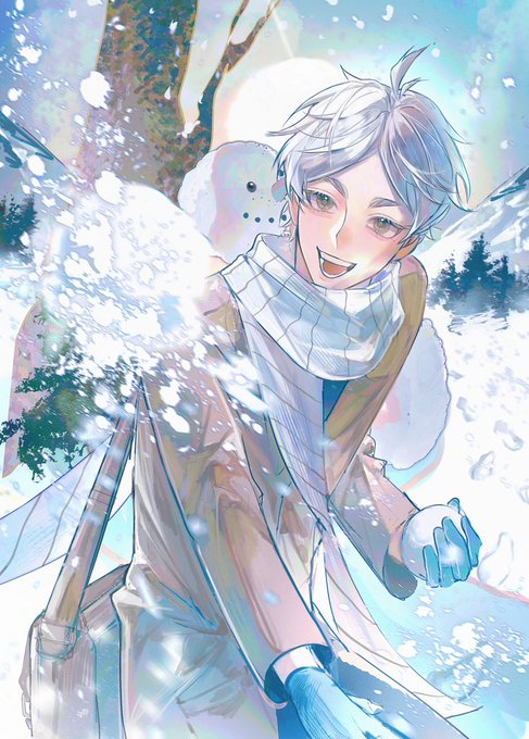 「snowing winter」 illustration images(Latest)