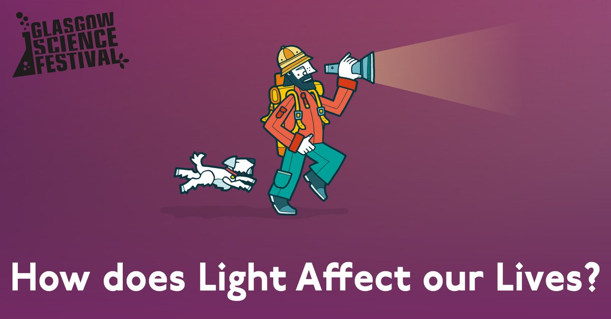 #GlaSciFest 2024: How Does Light Affect our Lives? Join Seasonal Affective Disorder (SAD) researchers to explore how seasonal changes in light affect our moods & what we can do about it! 📅Wed, 12th June, 6-7:45pm 📍@UofGARC booking & more info 👉gla.ac.uk/events/science…