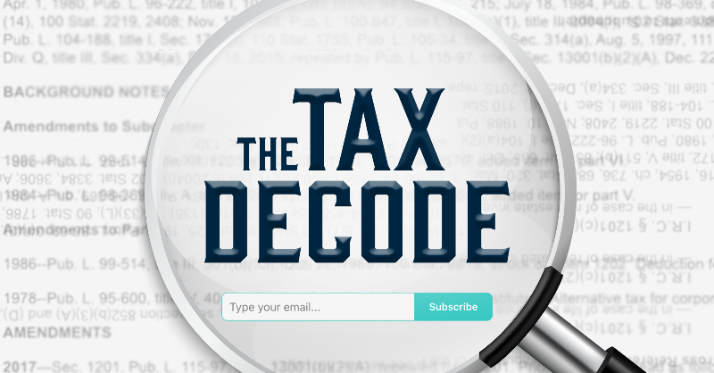 4TaxFairness's tweet photo. We're on Substack!

Between billionaires avoiding taxes and Republicans fighting to renew the Trump tax scam—there's a lot going on in the tax world.

We're here to decode it all for you.🔍

We just launched our new publication—can you help us get to 250 subscribers?