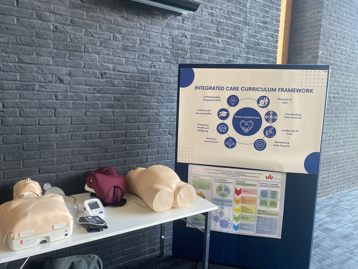 ksharpeoutloud's tweet photo. So pleased to present the #ICCF integrated care curriculum framework project for the first time today at the @uniofbeds BLMK ICS conference! So many connections made and exciting things coming for this work! https://t.co/BFRevdB6Mh