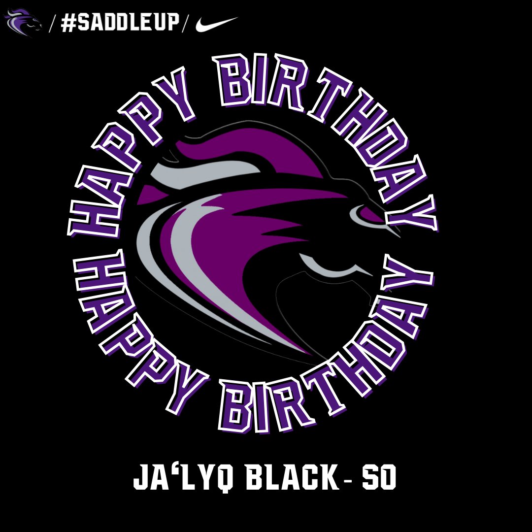 Happy #BlazerBirthday to sophomore Ja'Lyq Black! #SaddleUp