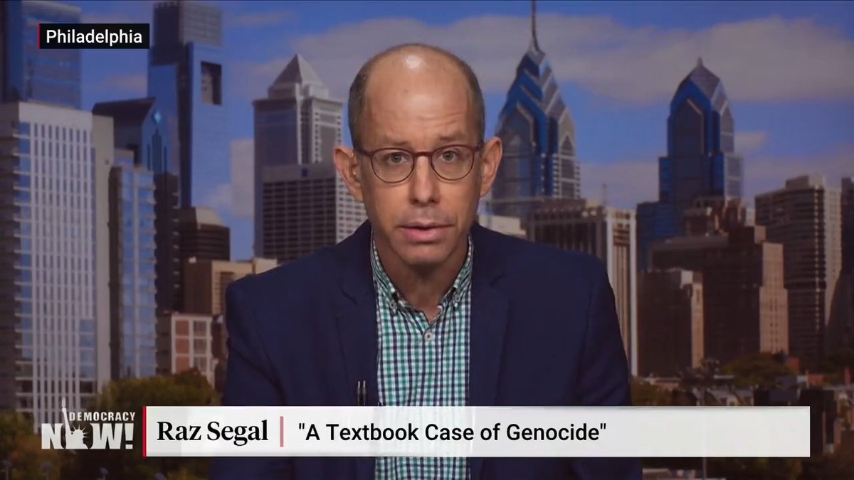 🔴⚡️INFO : Le chercheur et historien israélien, Raz Segal considéré comme un des plus grands spécialiste de l'Holocauste en monde déclare 'L'assaut d’Israël sur Gaza est un cas d’école de génocide se déroulant sous nos yeux. Je le dis en tant que spécialiste des génocides.'