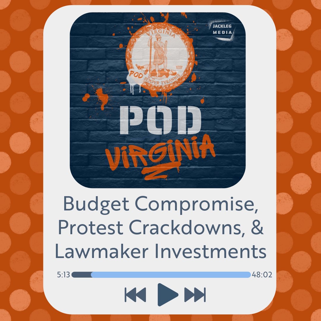 Budget negotiations -- no RGGI or tax hikes in sight, but potential pay raises for state employees Clashes between police & student protestors at UVA raise concerns Dive into @vpapupdates Visual, breaking down General Assembly member's investments apple.co/3QE4Vac