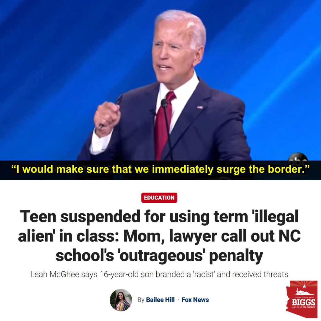 Today is day 1,209 of Biden's presidency and our southern border remains wide open.

The 'tolerant' left is quick to cancel anyone who deviates from their narrative.

Read more here:
📌tinyurl.com/3yhfh54m