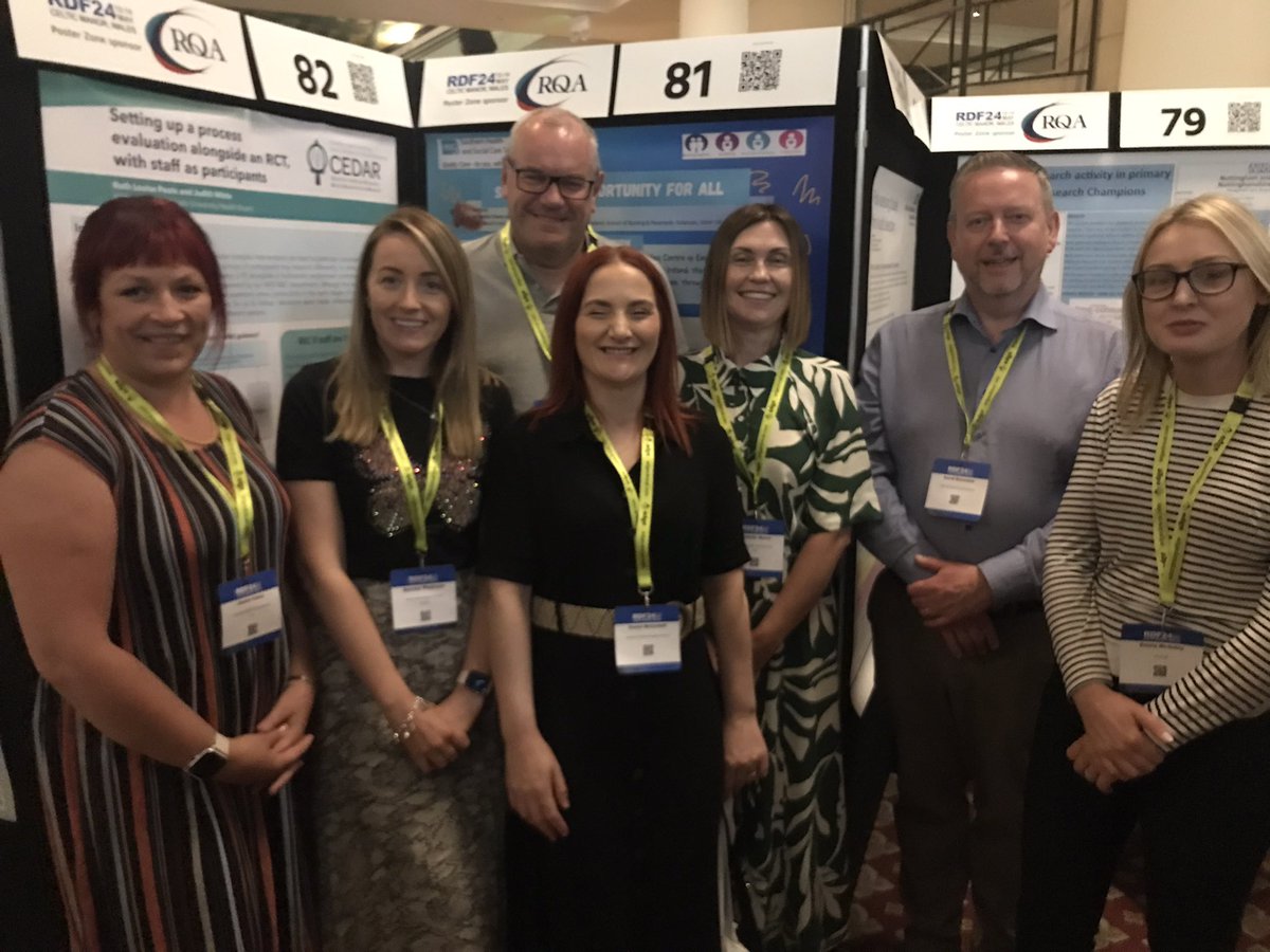 There’s over 100 posters on display @TheRDForum! You can clearly see the great work happening in the research community across the UK. Naturally, we ❤️ the NI contribution from colleagues in the NI Ambulance Service and Southern Health and Social Care Trust. #rdf24 #posters