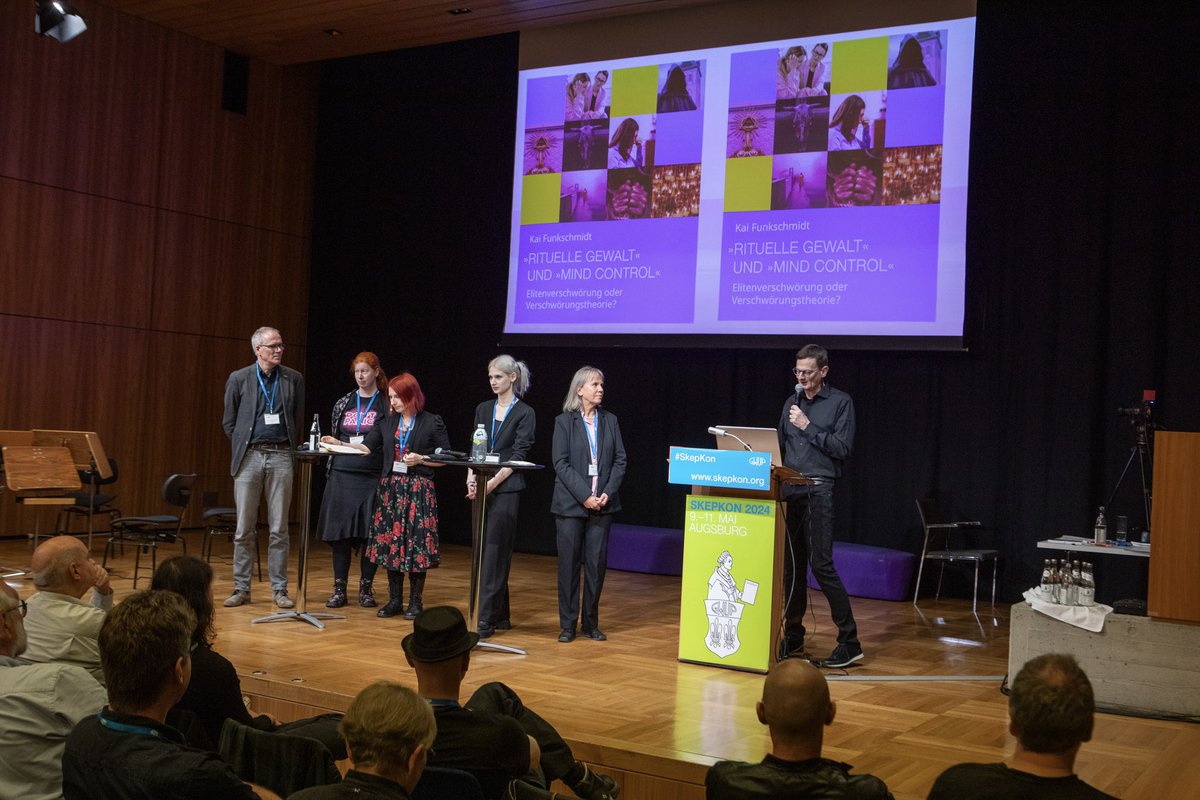 Das Thema "Rituelle Gewalt - Mind Control" aus ganz unterschiedlichen Perspektiven beim Skeptical 2024 in Augsburg.