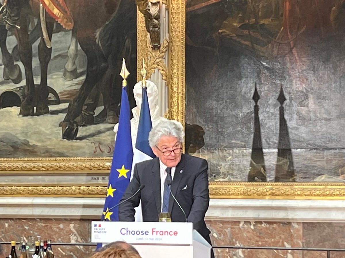 Le choix de la France, le choix de l’Europe! 🇫🇷🇪🇺 Avec des annonces de 15 milliards d’euros d’investissements et plus de 10000 emplois créés, le sommet #ChooseFrance souligne l’exceptionnelle attractivité de la France et de l’Europe. Ce qui attire les investisseurs du monde