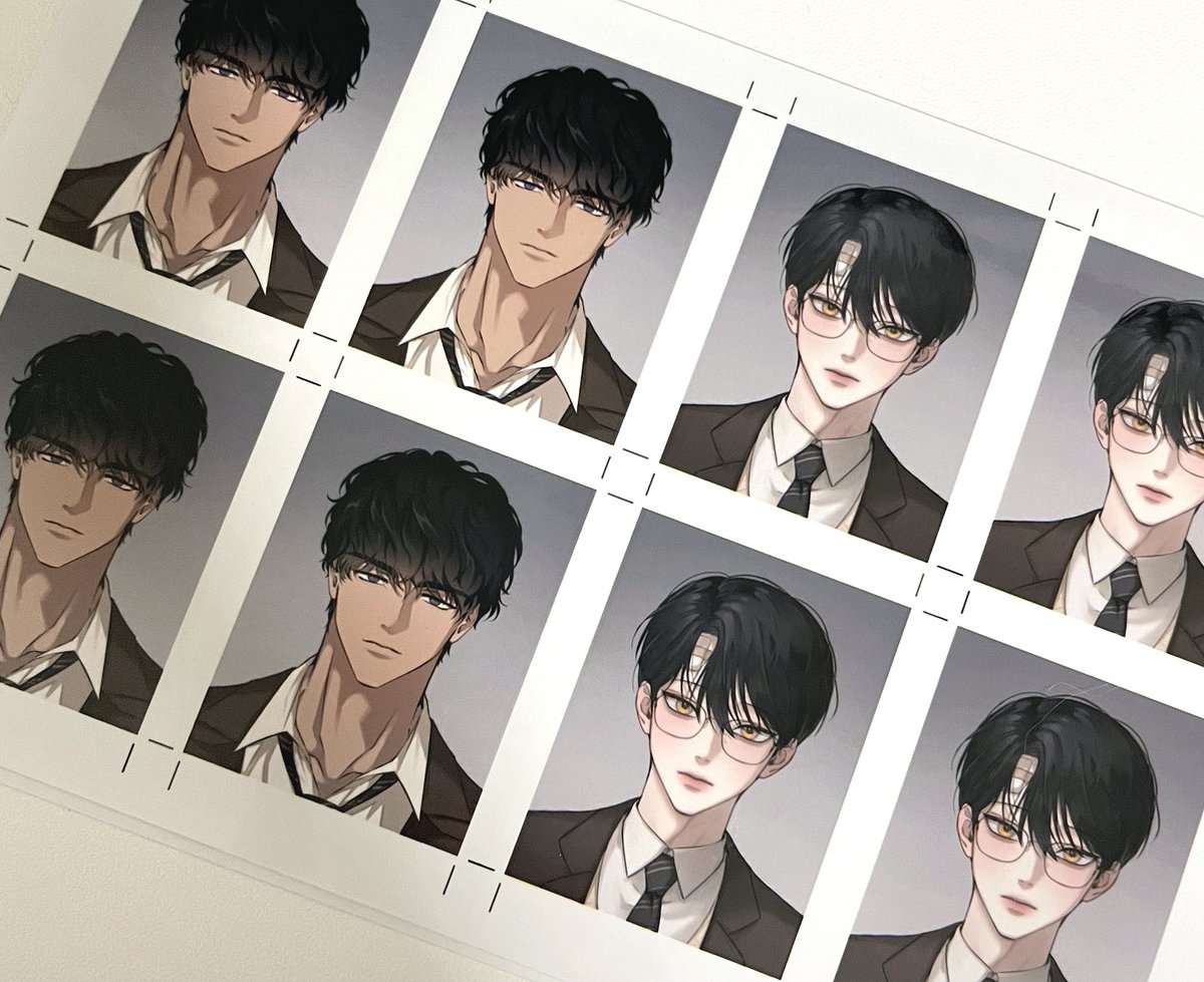 chobbab_'s tweet image. 앤오님이랑 자컾 증사 맞췄어요😊