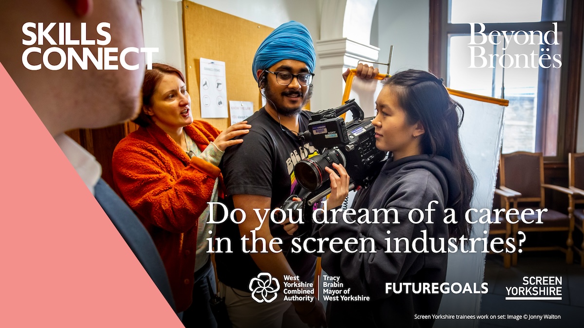 ⏰ The deadline to apply for #BeyondBrontës is midday on Fri 17 May! ➡️ screenyorkshire.co.uk/beyond-brontes…

Our highly successful part-time training programme is designed to build your confidence and skills, empowering you to embark on a rewarding career in the screen industries. 🎥 📷 📺