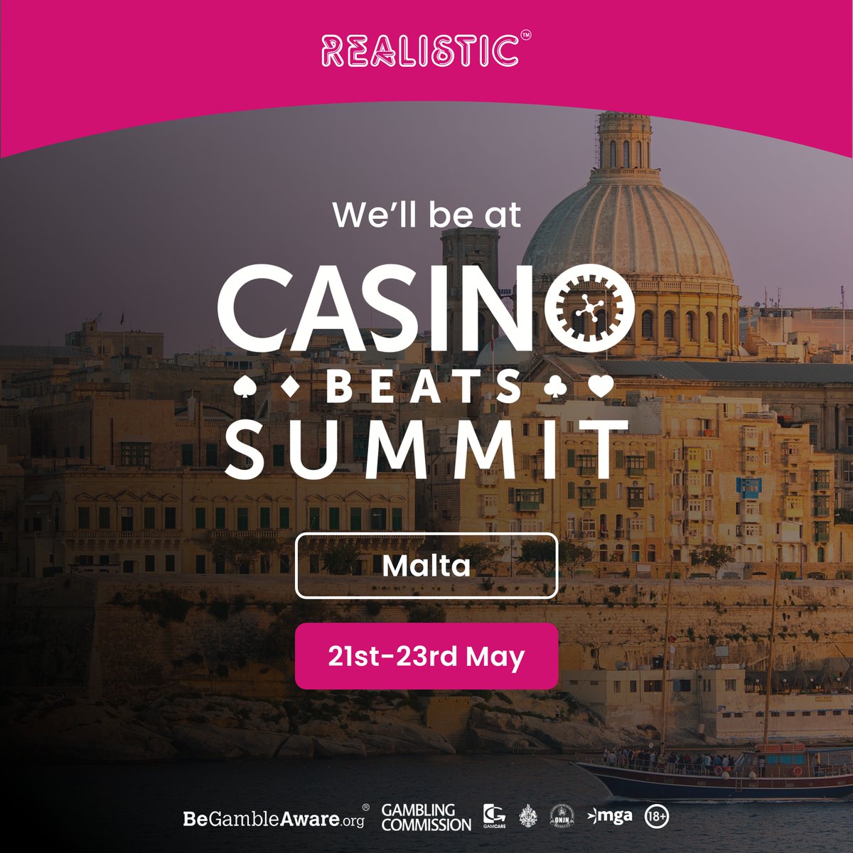 📢 Exciting news! We are gearing up to visit the CasinoBeats Summit in beautiful Malta next week! 🌴🎰 Can’t wait to see you there! @SBCGAMINGNEWS 

#CasinoBeats #Maxiplier #RealisticGames #onlineslot #iGaming