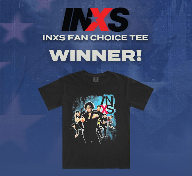 From your vote to your closet: the INXS Fan Favorite Tee is now up for grabs! Head over to inxs.lnk.to/fan-favorite-v… to snag yours 👕