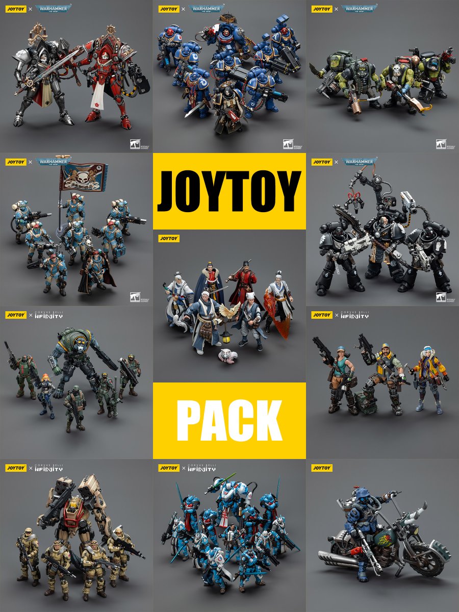 【Special Offer Pack】 There is special offer pack launched by JOYTOY officially for collectors and now offered in LTcave.com Check it !! #LTcave #JOYTOY #lockertoys #warhammer40k