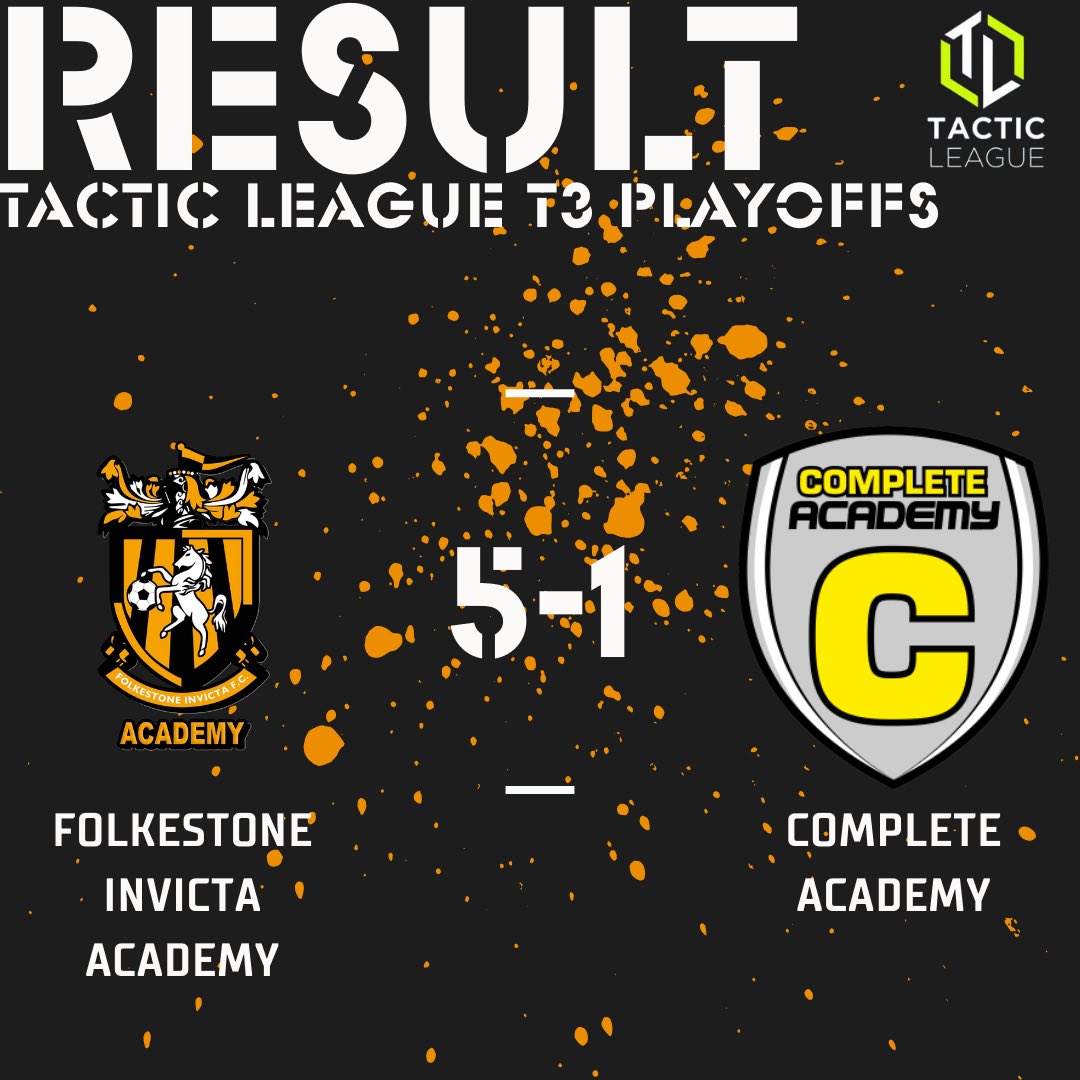 🏆 Our scholars will return to Beaconsfield on Wednesday to compete in the @TacticLeague T3 Champion of Champions Final after a 5-1 win this morning at @3hillssportsprk 

#fifcacademy | 🟠⚫️