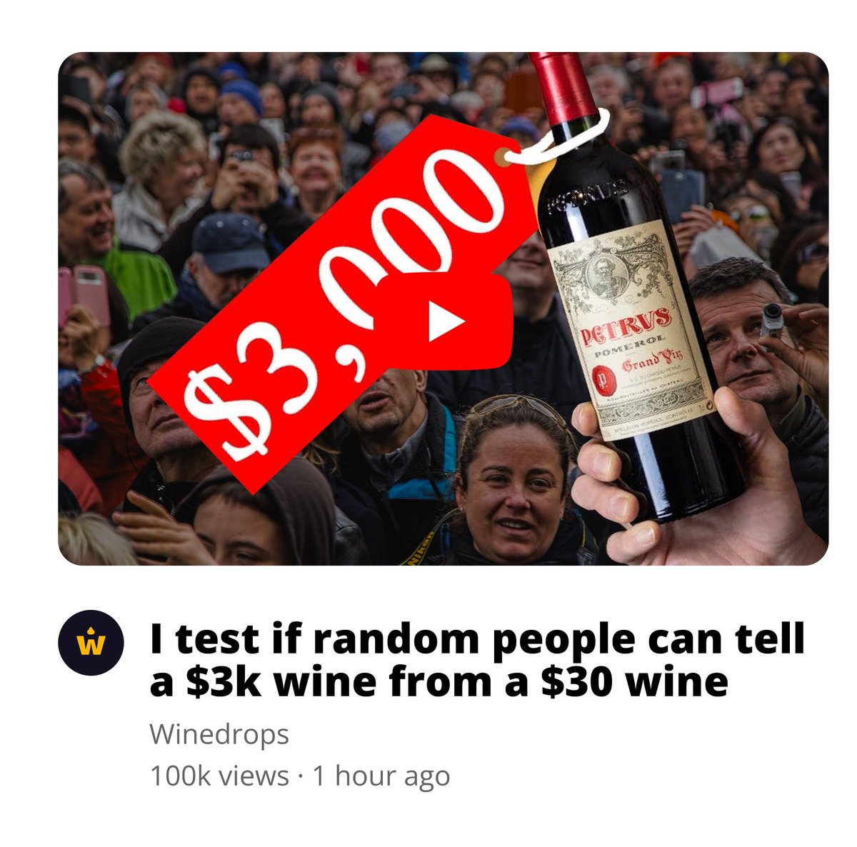 📽️ Have you ever filmed for, or run a YouTube channel?

Winedrops is going to make the world's best wine content on the web, and we want a videographer / editor to join us for the journey.

Think MrBeast colliding with Konstantin Baum - DM me to come along for the journey!