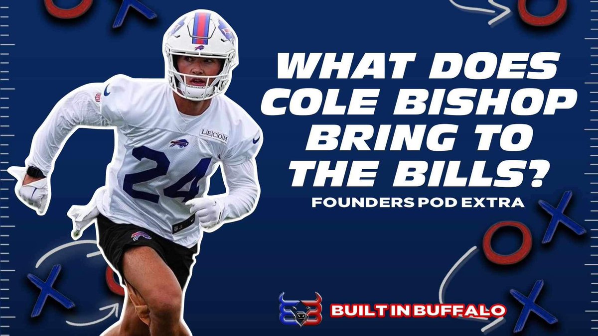 Many were surprised how high the Bills prioritized the Safety position in the draft. The Founders Pod, @LanceNelsonBIB & I discussed what Cole Bishop brings to the Buffalo Bills Defense. Will he make an immediate impact Yr 1. Link Below 👇🏾 youtu.be/LDn6t5BivrY