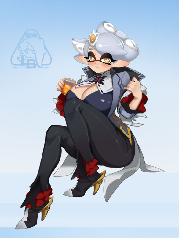 Marie in Arlecchinon costume - Finished.
Left side of the duo photo. Stay tuned for the duo picture version.

#Splatoon3
#スプラトゥーン3
#Arlecchinon