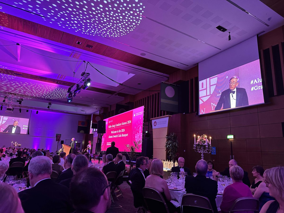 The 25th annual #AlumniAwards Gala Banquet last week was a celebration of some of our wonderful @uniofgalway graduates! Congratulations to each of the amazing awardees👏👏👏
