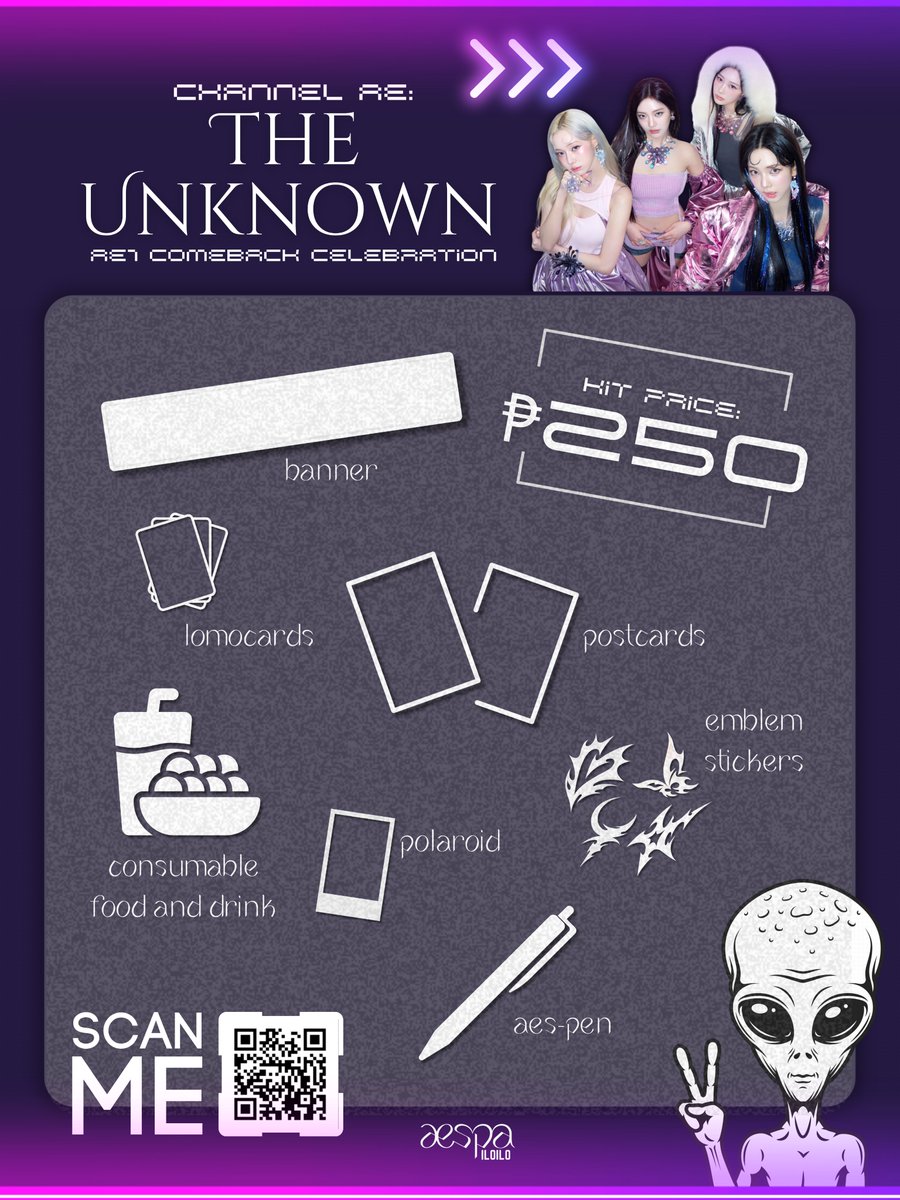 『 CHANNEL Æ: THE UNKNOWN 』 👾 Celebrate the release of aespa's 𝐅𝐈𝐑𝐒𝐓 𝐅𝐔𝐋𝐋 𝐀𝐋𝐁𝐔𝐌 [𝐀𝐑𝐌𝐀𝐆𝐄𝐃𝐃𝐎𝐍] with an epic 𝐊𝐓𝐕 𝐏𝐀𝐑𝐓𝐘! 🎤🎉 📅 June 1, 2024 ⌚️ 1:00 PM-4:00 PM 📍 KTV Grand Xing Imperial Hotel Register Here: 🔗bit.ly/AE1Armageddon-…