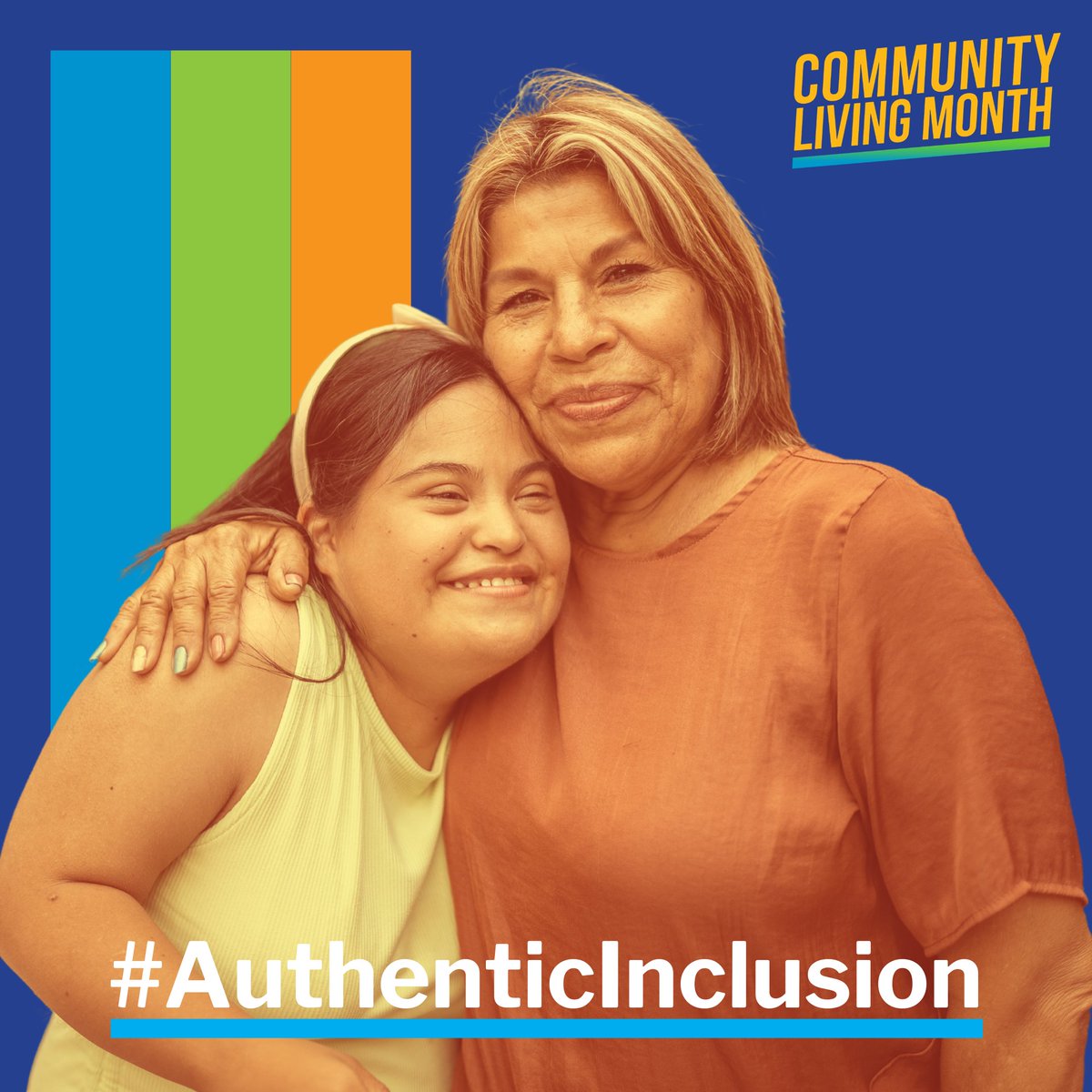 The Community Living movement was initiated by families who insisted on good lives in the community for their loved ones. If you’re a family member, tell us how you or your family advocates for #AuthenticInclusion in your community. #CLMonth2024