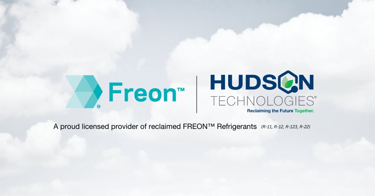 We are thrilled to announce that we have entered into a licensing agreement with Chemours. By the terms of the agreement, Hudson may now sell Hudson reclaimed refrigerants under the Freon™ brand name.

Check out the full press release here: bit.ly/4dFWWmW