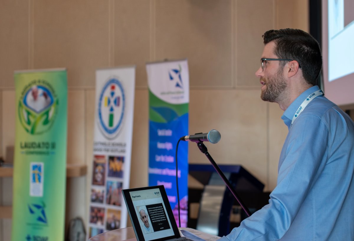 Thank you to the teachers and pupils who joined us on Friday for the #LaudatoSi Schools Learning Conference. We had such a wonderful time! Another big thank you to @wlsinclair_ac for holding the conference at their school 👏 @JandPScotland @SCESDirector