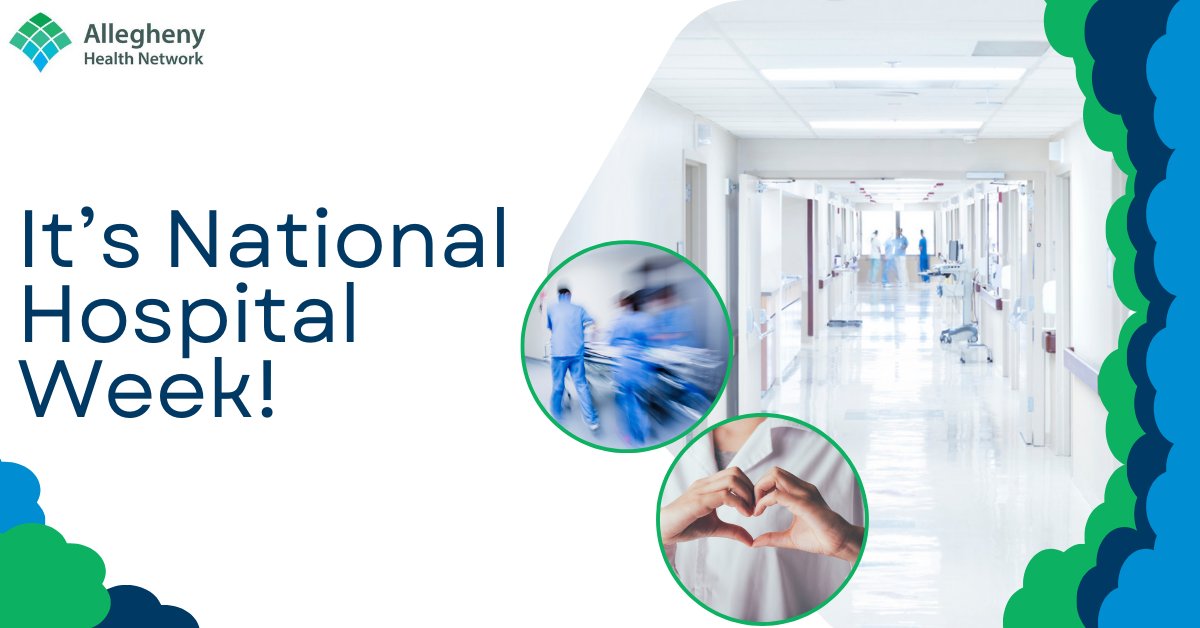 🏥🎉 Happy National Hospital Week! 🎉🏥 Thank you to all the incredible AHN hospitals and healthcare heroes for your dedication in keeping us healthy and safe. You’re appreciated! #NationalHospitalWeek #HealthcareHeroes 💙🩺

Click to learn more about AHN: ahn.org