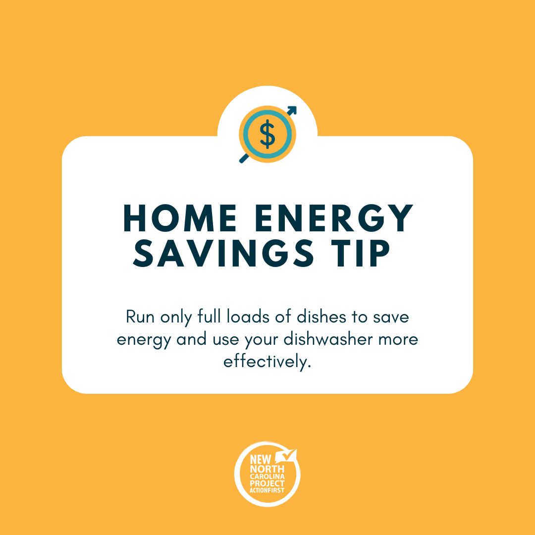 ⚡️ Did you know? Your dishwasher can save you money. Run only full loads of dishes to save energy and use your dishwasher more effectively. Follow us for more ways you can save energy in your home!

#bipoc #racialequity #nncpaf #energy #energyefficiency #energytip #energysaving