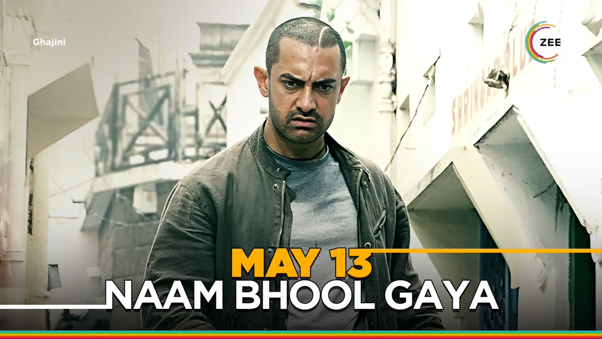 May 13 biggest source of Desi entertainment! ​ #ZEE5Global​ #May13 #May #Ghajini #Laadla #KKBKKJ #MainTeraHero