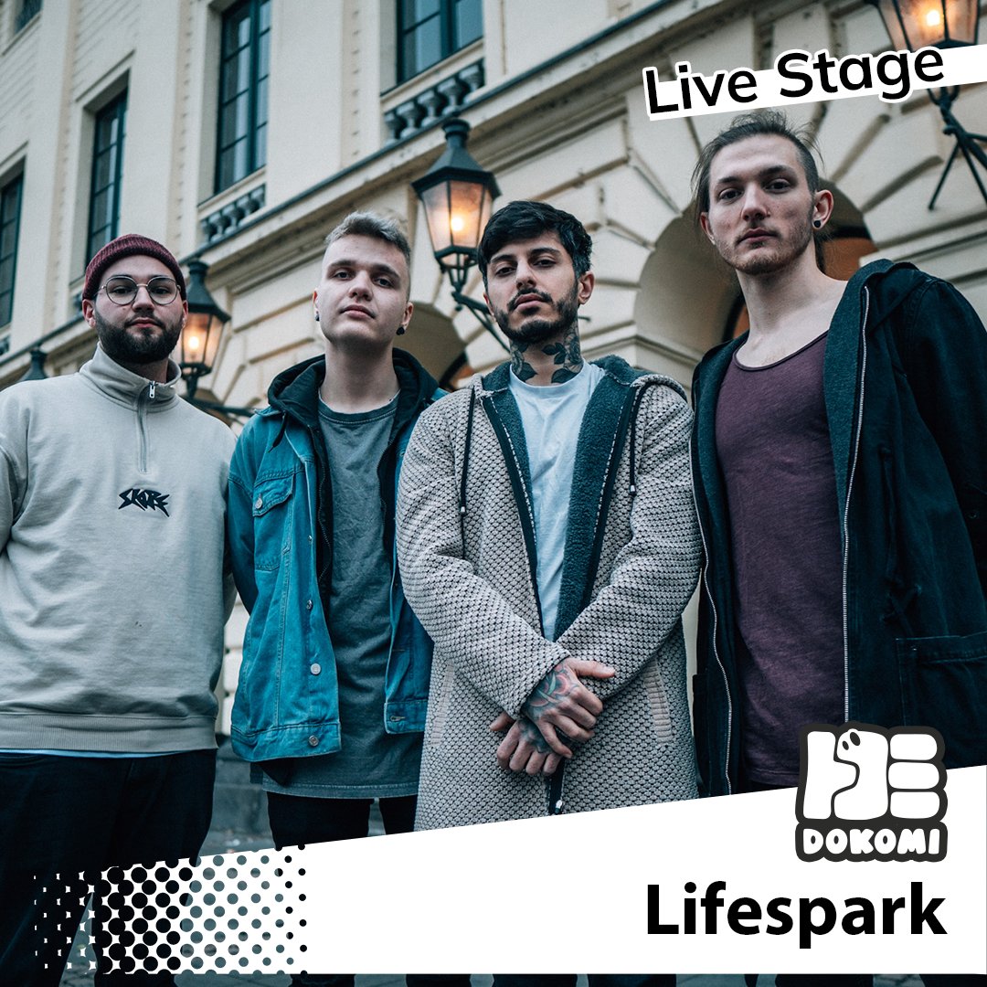 +++ Lifespark @ DoKomi 2024 +++ This year, we will once again be welcoming them to our Live Stage: Lifespark sets a counterpoint to worries and hopelessness with positive and life-affirming lyrics. The four guys radiate a joy of music that you simply can't escape, not on…