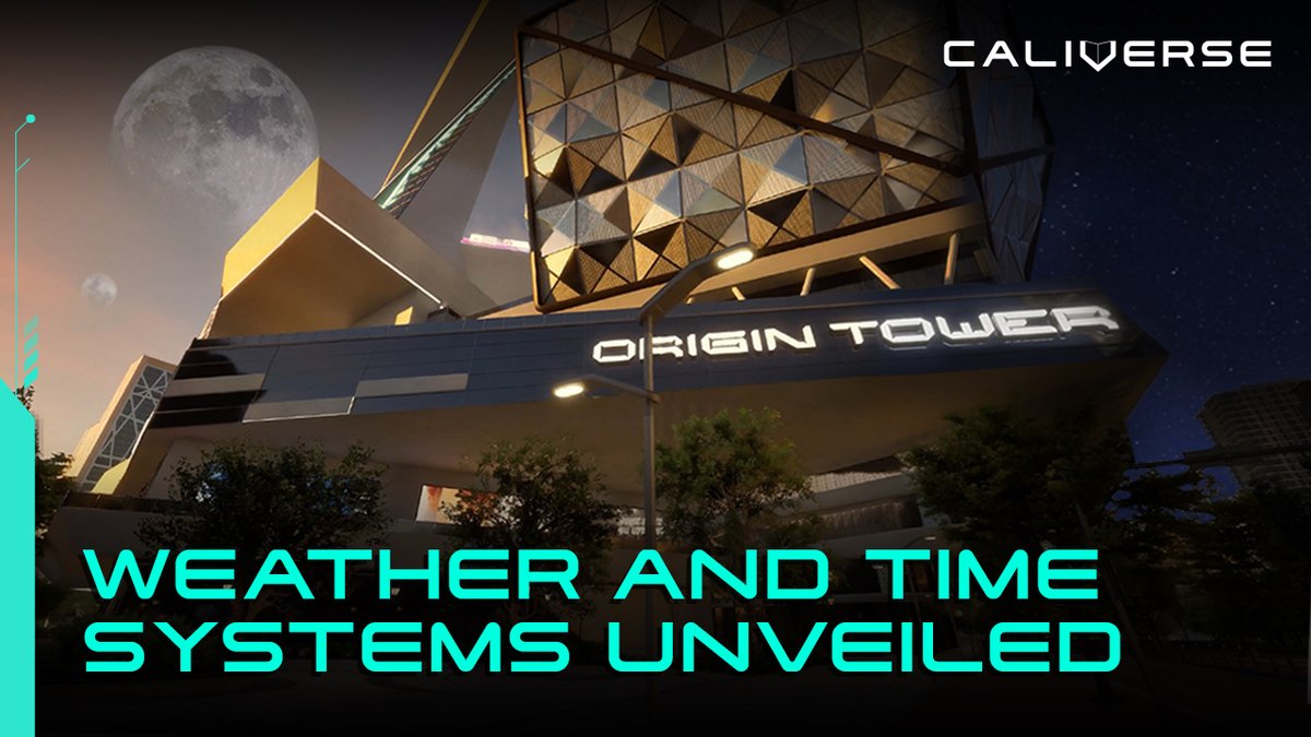 Caliverse_io's tweet photo. 🔔Introducing Weather and Time Systems

 Experience every sunrise, rainfall, and starry night like never before.

🗓️ AMA D-3  

🖇️https://t.co/u5tqFzEv1W

 #CALIVERSE #Weather #Time