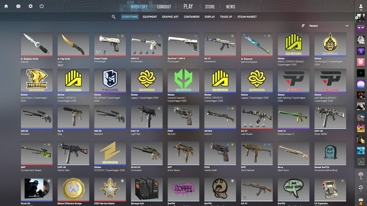 ism1lk's tweet photo. Rebuilding a loadout a bit, yes I'm lame and went print stream again https://t.co/fCzQSG3wSn