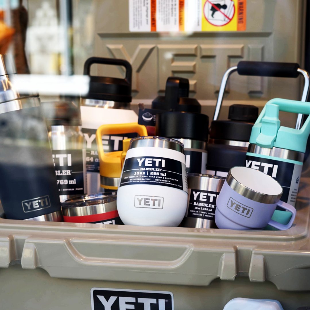 We just love the colours of the Yeti products for sale at Bosun's Locker in Falmouth. We think we need one of each...🛍️

#FalmouthShopping #FalmouthHighStreet #LoveFalmouth