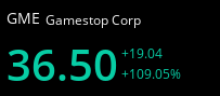 $GME +100 %!!!!!!