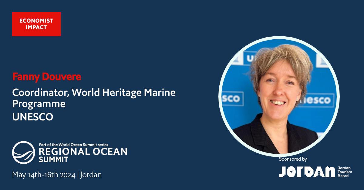 Fanny Douvere (@fdouvere) on Twitter photo Looking forward to speak <a href="/TheEconomist/">The Economist</a> #RegionalOceanSummit this week where iโll be sharing experiences from nearly 15 years at the helm of UNESCO marine #WorldHeritage on how to effectively manage MPAs in a changing ocean. Check for more ๐ lnkd.in/e8trjGkr <a href="/IocUnesco/">UNESCO Ocean</a> Looking forward to speak <a href="/TheEconomist/">The Economist</a> #RegionalOceanSummit this week where iโll be sharing experiences from nearly 15 years at the helm of UNESCO marine #WorldHeritage on how to effectively manage MPAs in a changing ocean. Check for more ๐ lnkd.in/e8trjGkr <a href="/IocUnesco/">UNESCO Ocean</a>