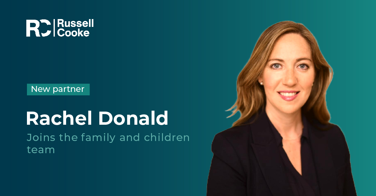 We're delighted to welcome Rachel Donald as partner in the @RCFamilyTeam, bringing the number of partners in the team to ten.

Rachel specialises in all aspects of family law. Find out more at the link below:

🔗 russell-cooke.co.uk/news-and-insig…

#NewPartner #SeniorHire #FamilyLaw