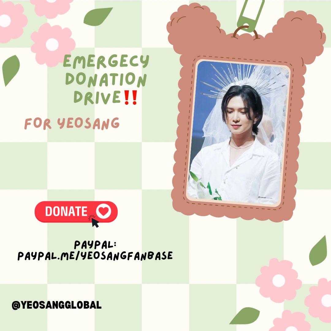 [📢] YEOSANG EMERGENCY VOTING DONATION‼️ ATINYS! We are still far from our target of $500 to win Yeosang’s birthday polls as he haven’t won any poll yet, please donate any amount you can so we can prepare in advance. Donated: 15$ Remaining: 475$ 📝 Reminder: strictly use…