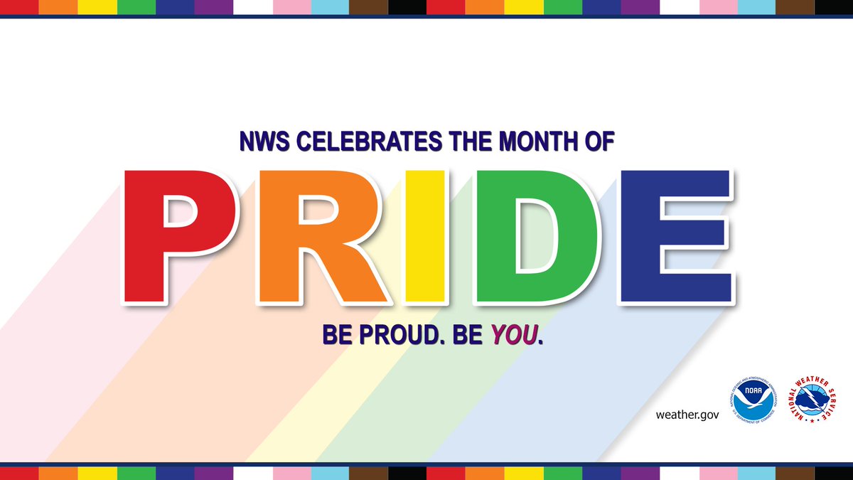 Let us Reflect, Empower and Unite together this #Pride Month as we celebrate the diversity of the NWS family! Their skills and perspectives allow us to meet our mission of protecting a diverse nation.