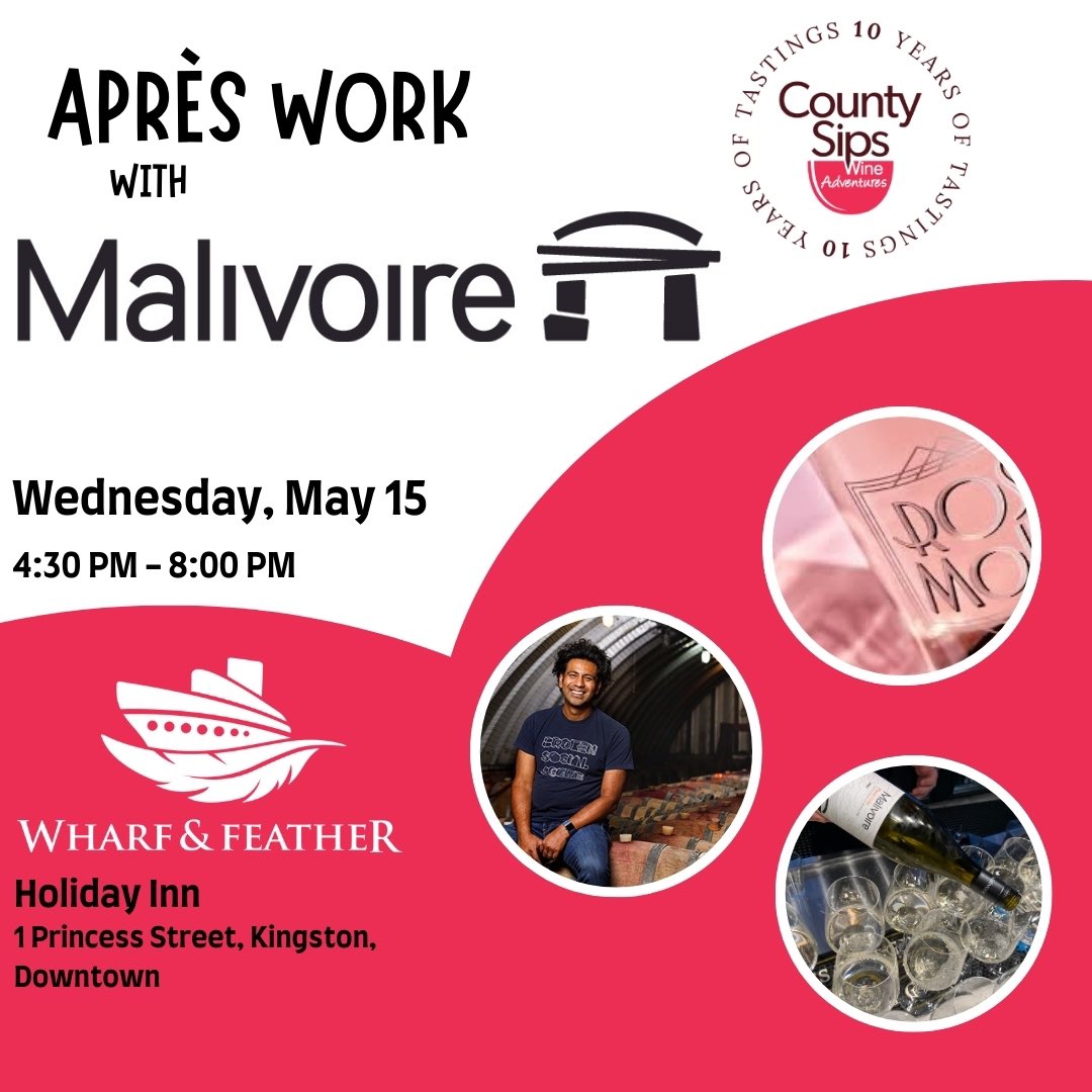 CountySips's tweet image. Malivoire Wine take over @MalivoireWine