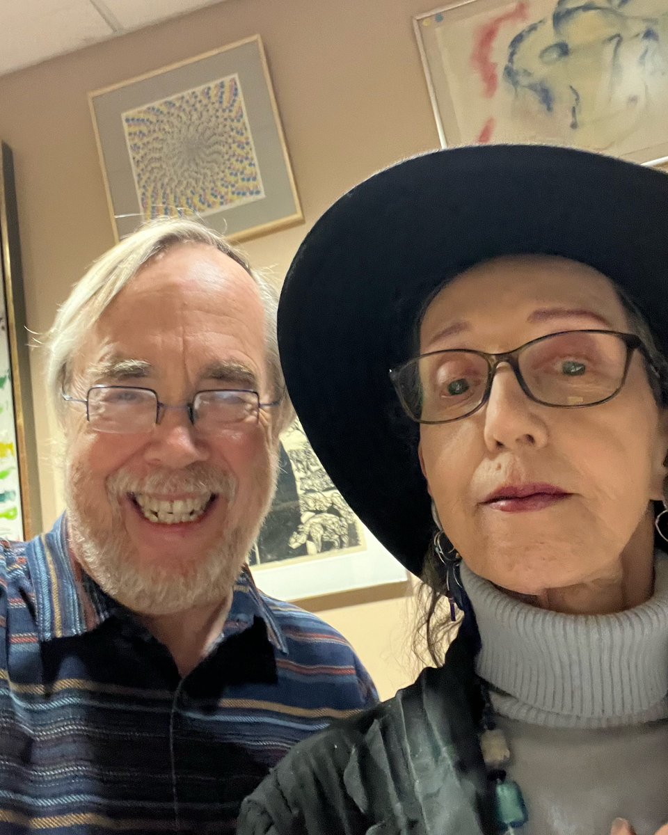 I was able to spend some more time with the remarkable @JoyceCarolOates thanks to Ben Arthur, who curated a lovely evening centered around caregiving.